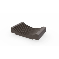 Eckel Style 4-1/2" Tong 4-1/2" Wrap Around Insert 106884 Eckel Style 4-1/2" Tong 4-1/2" Wrap Around Insert 106884