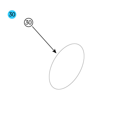 item#30 22358 O-RING (BG8A ONLY)