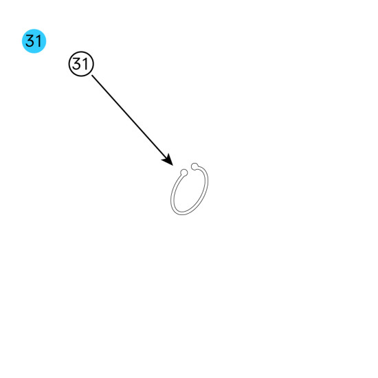 item#31 25528 SNAP RING