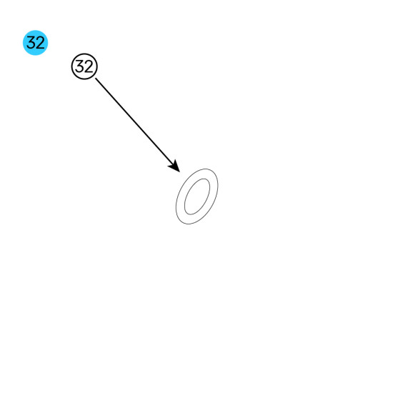 item#32 25300 THRUST WASHER