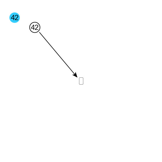 item#42 22374 PLUG (HIGH SPEED REVERSE)