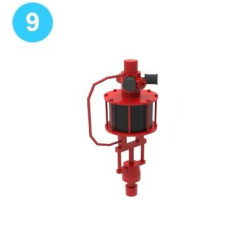 BOP Tester Air Operated Pump 50-1 Ratio 5-1/4" Air Pump BOP Tester Air Operated Pump 50-1 Ratio 5-1/4" Air Pump