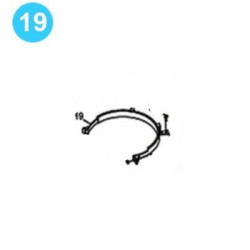 item#19 Eckel Style 4-1/2" UHT Standard Tong Brake Band item#19 Eckel Style 4-1/2" UHT Standard Tong Brake Band