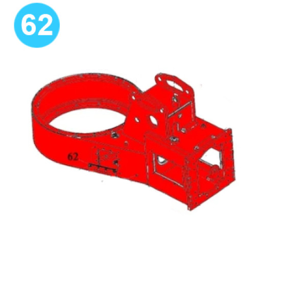 Showing image for item#62 Foster Style Transmission Assembly 5893R Chain Side Cover item#62 Foster Style Transmission Assembly 5893R Chain Side Cover image