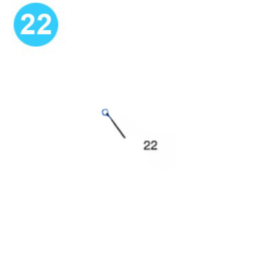 item#22 Eckel Style Backup 5-1/2