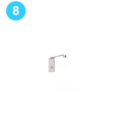 item#8 Eckel Style Backup 4-1/2" Hydra-Shift 3/8" Lockwasher item#8 Eckel Style Backup 4-1/2" Hydra-Shift 3/8" Lockwasher