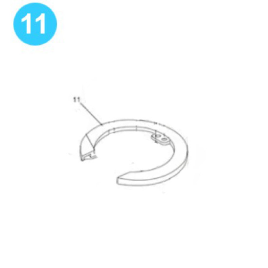 item#11 Eckel Style 7-5/8