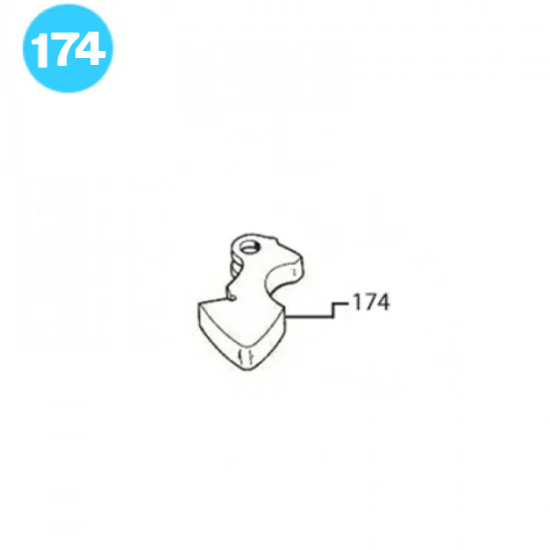 item#174 BJ Style Mark IV Jaw Assembly Plain Jaw, 5/8