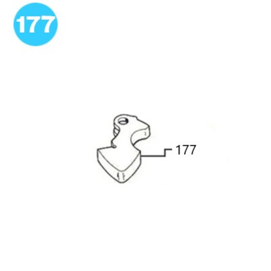 item#177 BJ Style Mark IV Jaw Assembly Plain Jaw, 7/8