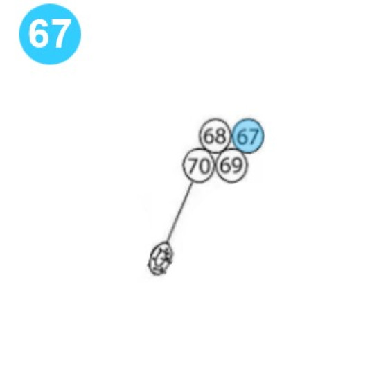 item#67 PZ-8 Gear Driving Parts, Eccentric Gardner Denver Style Wire 144' image