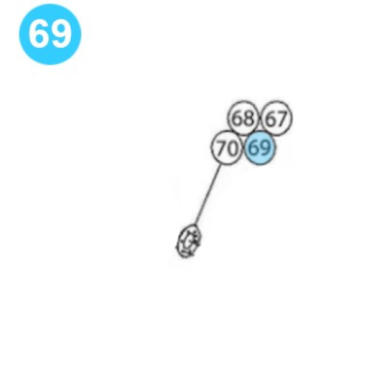 item#69 PZ-8 Gear Driving Parts, Eccentric Gardner Denver Style Shim (.002) image