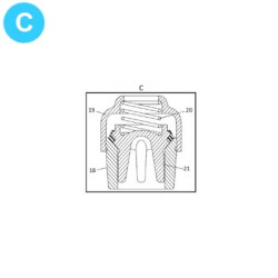 item#C TEE 4x5" Piston and Liners Type 4" Gardner Denver Style Fluid Valve Assembly item#C TEE 4x5" Piston and Liners Type 4" Gardner Denver Style Fluid Valve Assembly