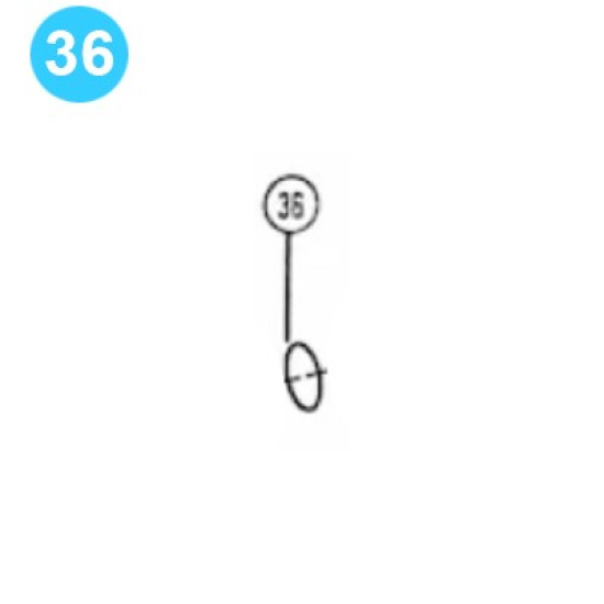 item#36 Manifold Regulator Bypass Valve 1/8