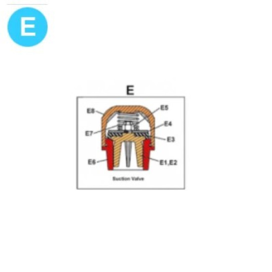 item#E TEE Piston and Liners 2x5