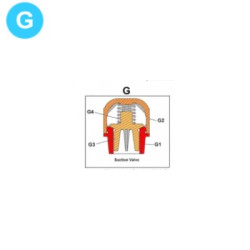 item#G TEE Piston and Liners 2x5" Gardner Denver Style Fluid Valve Group item#G TEE Piston and Liners 2x5" Gardner Denver Style Fluid Valve Group