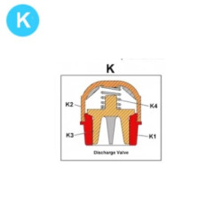 item#K TEE Piston and Liners 2x5" Gardner Denver Style Fluid Valve Group item#K TEE Piston and Liners 2x5" Gardner Denver Style Fluid Valve Group