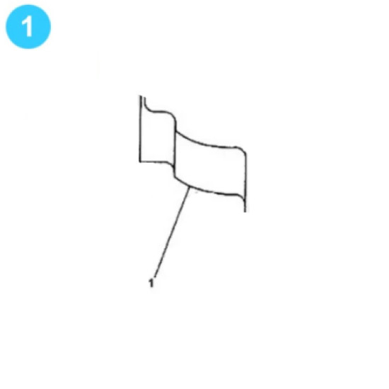 item#1 F-1300 Crankshaft Assembly Continental Emsco Style CrankShaft F-1300 Crankshaft Assembly image