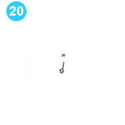 item#20 F-1300 General Assembly Continental Emsco Style Breather Cap item#20 F-1300 General Assembly Continental Emsco Style Breather Cap