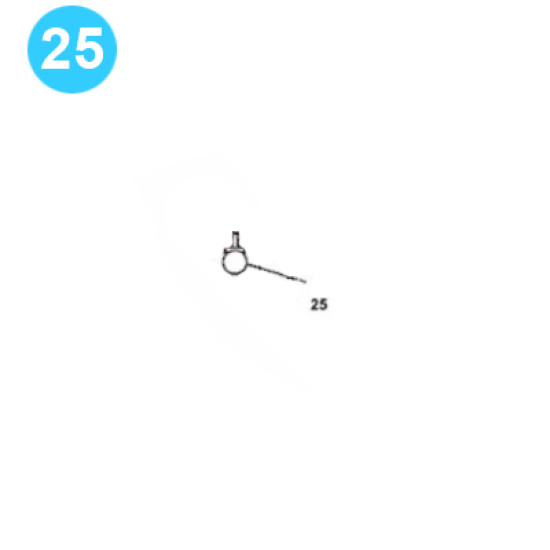 item#25 F-350 Crankshaft Assembly Continental Emsco Style 11 Ga. Safety Wire F-350 Crankshaft Assembly image