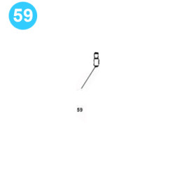 item#59 F-750 and FA-750 Fluid-End Assembly Continental Emsco Style 1/8" x 90-Elbow