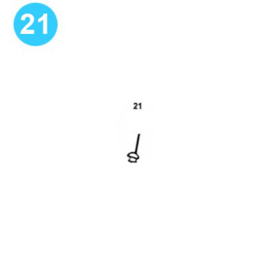 item#21 F-800 General Assembly Continental Emsco Style Copper Wool image