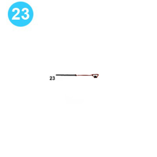 item#23 F-800 General Assembly Continental Emsco Style #6 x 3/8