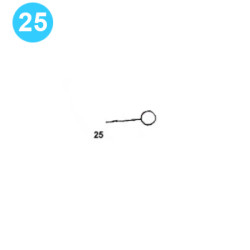 item#25 FA-1300 Crankshaft Assembly Continental Emsco Style 11 Ga. Safety item#25 FA-1300 Crankshaft Assembly Continental Emsco Style 11 Ga. Safety