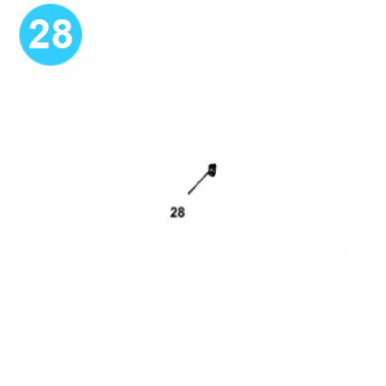 item#28 FA-1300 Crankshaft Assembly Continental Emsco Style 5/8