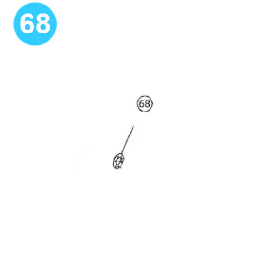 item#68 PZ-10 Gear Driving Parts, Eccentric Gardner Denver Style Shim 0.005' image