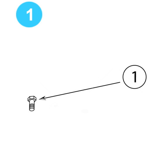 Cameron H2 Choke Hex Head Bolt image