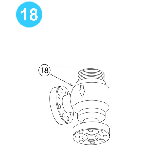 Cameron H2 Choke Body image