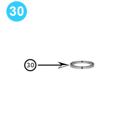 Spacer & Lantern Ring for Bowen 2.5