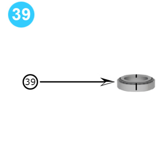 Main Thrust Bearing for Bowen 2.5 image
