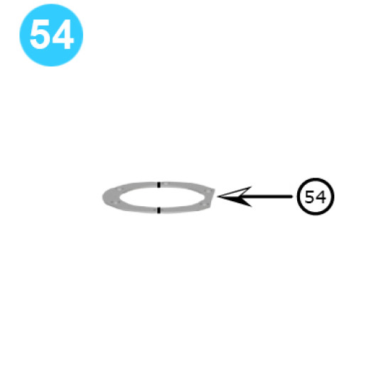 Lower Bearing Retainer Gasket for Bowen 2.5 image