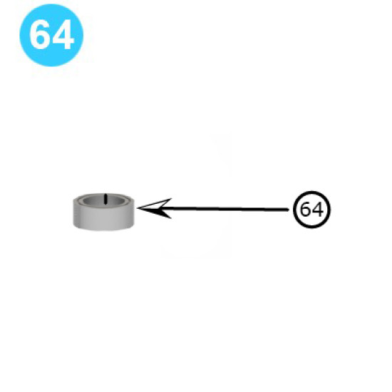 1st Red. Pinion Upper Bearing for Bowen 2.5 Bowen 2.5 Power Swivel image