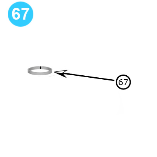 1st Red. Pinion Bearing Spacer for Bowen 2.5 image