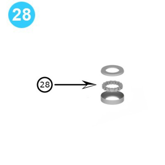 Bowen S-45 Main Thrust Bearing image