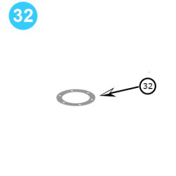 Bowen S-45 Lower Bearing Retainer Gasket Stem
