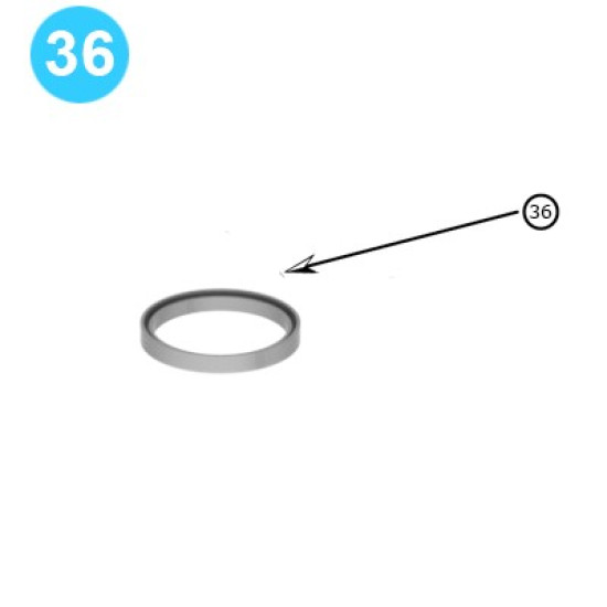 Bowen S-45 Inner Lower Oil Seal image