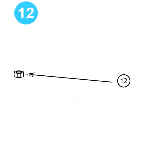 Item# 12 Nut for Cameron Type 