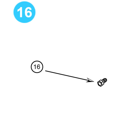 Item# 16 Grease Fitting for Cameron Type 