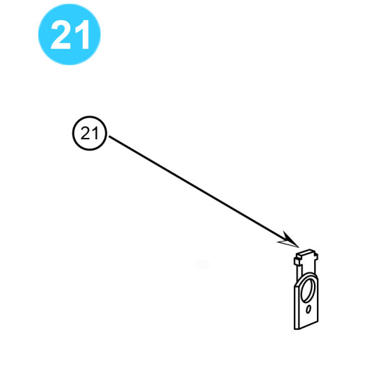 Item# 21 Retainer Plate for Cameron Type 