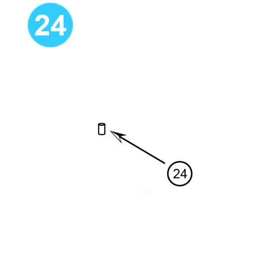 Item# 24 Pin for Cameron Type 