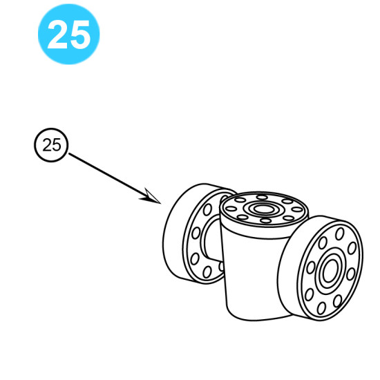 Item# 25 Body for Cameron Type 