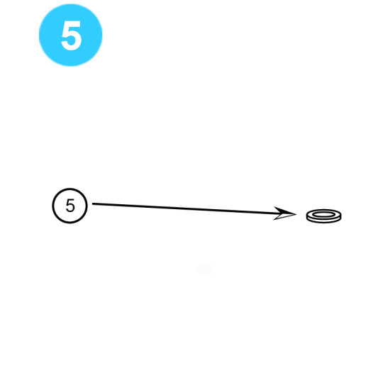 Item# 5 Bearing Race for Cameron Type 