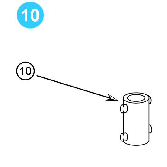 item#10 Cylinder for CIW Hydraulic F & FC Gate Valve image