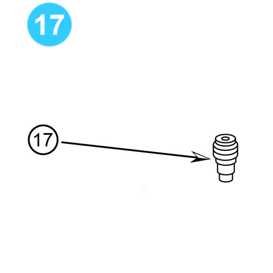 item#17 Gland for CIW Hydraulic F & FC Gate Valve CIW Hydraulic F & FC Style image