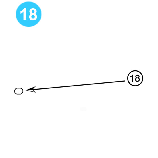 item#18 Stem Packing for CIW Hydraulic F & FC Gate Valve CIW Hydraulic F & FC Style image