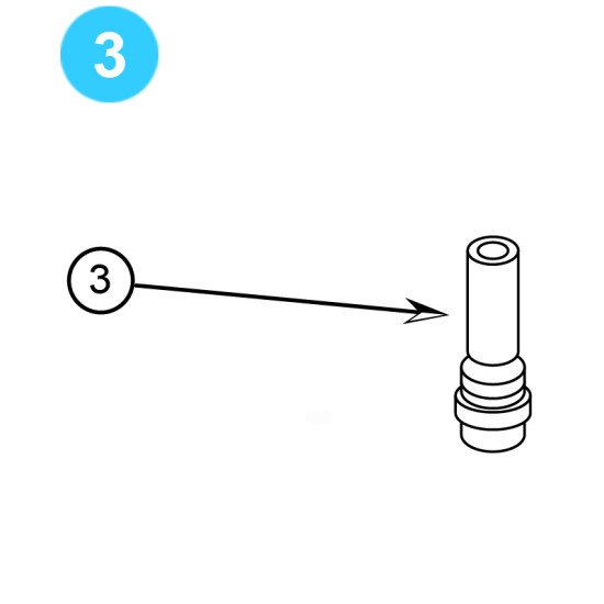 item#3 Adjusting Nut for CIW Hydraulic F & FC Gate Valve image