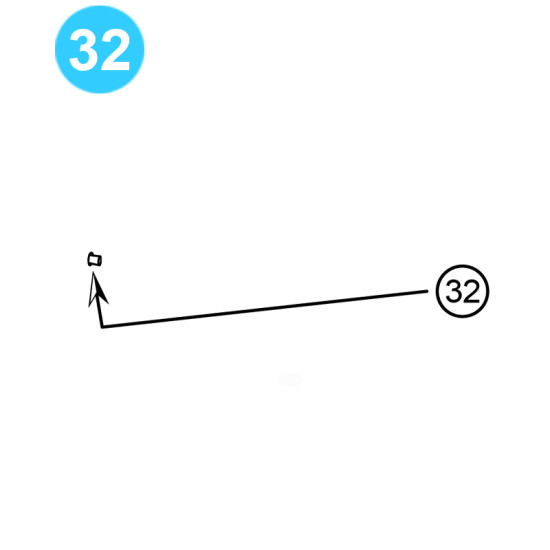 item#32 Pin for CIW Hydraulic F & FC Gate Valve CIW Hydraulic F & FC Style image